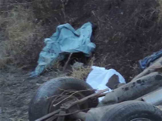 ¡Mueren 6 integrantes de una familia originaria de Calera en un choque frontal en Jerez, Zacatecas!