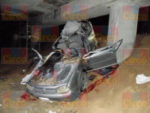 Tres muertos en espantoso accidente en Aguascalientes_1