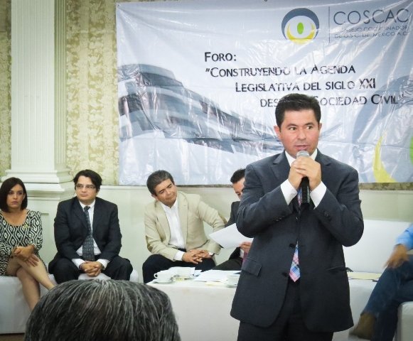 ¡Presentó Jorge López sus propuestas ante los miembros de la COSCAC!