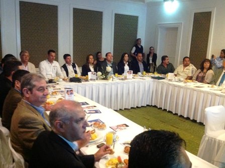 ¡Jorge López se reunió con la cúpula empresarial de Aguascalientes!