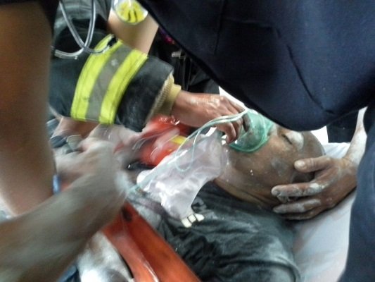 Hombre se salvó de morir intoxicado al pintar un aljibe en Aguascalientes