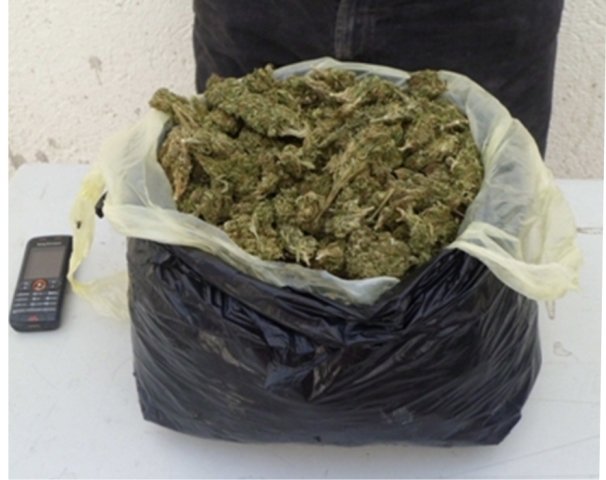 ¡Atraparon a otro narcotraficante con un kilo de marihuana en Aguascalientes!