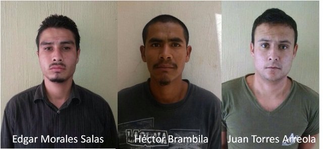 ¡Arrestan a 3 sujetos implicados en el asesinato de un septuagenario en Tecolotlán!