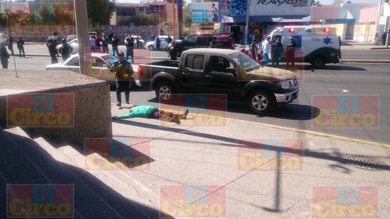 GALERIA/¡En fallido asalto afuera de un banco, muere una persona y otra sale gravemente herida en Aguascalientes!