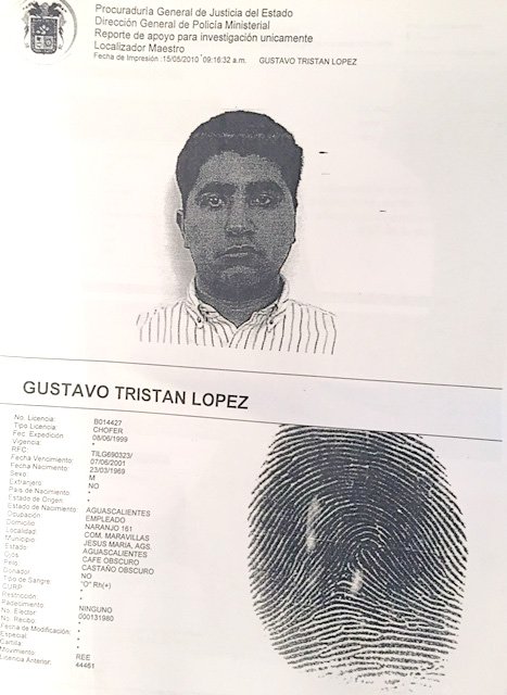 ¡El candidato panista Gustavo Tristán López sí tiene antecedentes penales!