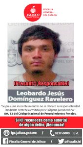 LEOBARDO JESUS DOMINGUEZ RAVELERO