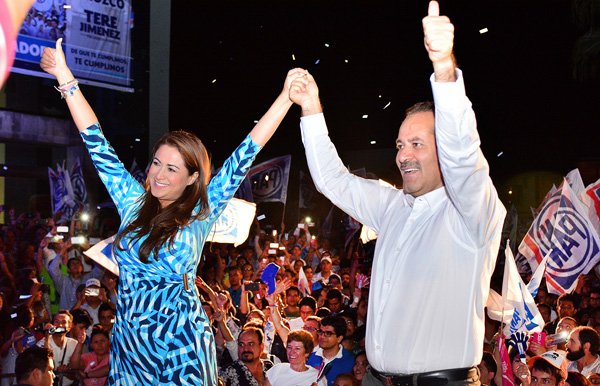 ¡Festeja PAN triunfo en Aguascalientes, gubernatura, 6 presidencias municipales y la mayoría en el congreso!