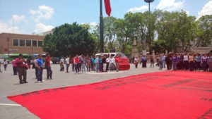 Normalistas se manifiestan en Aguascalientes contra la Reforma Educativa (2)