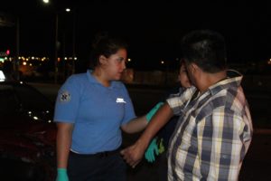 2 LESIONADOS CHOQUE CAMIONETA VS TAXI SIGLO XXI Y SAN GABRIEL (1)