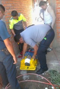 2 LESIONADOS DERRUMBE EN OBRA EN JESUS MARIA (3)