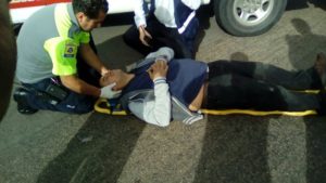 9 LESIONADOS CHOQUE 2 CAMIONETAS CARRETERA 70 ORIENTE (1)