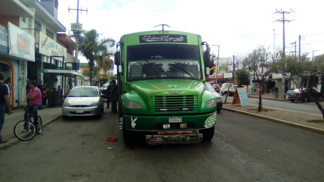 ¡Camión urbano atropelló y mató a un adulto mayor en Aguascalientes!