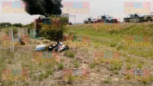 Un muerto y 17 heridos dejo el choque de un camión de pasajeros y un trailer en Zacatecas (4)