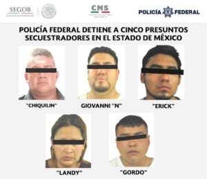 DETIENEN A 11 SECUESTRADORES EN AGS-ZACATECAS-CIUDAD DE MEXICO POLICIAS FEDERALES (2)