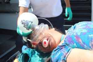 MUJER CON MUERTE CEREBRAL TRAS AHOGARSE EN UN BORDO (1)