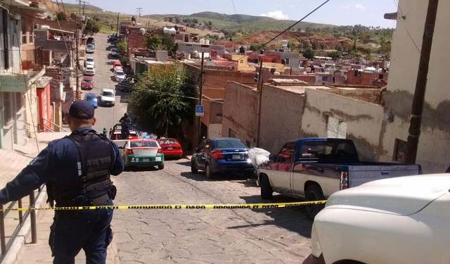¡Hombre fue ejecutado a balazos en la vía pública en Zacatecas!
