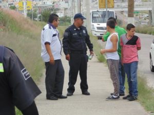 LESIONADA ATROPELLADA POR CAMION URBANO EN VNSA (4)