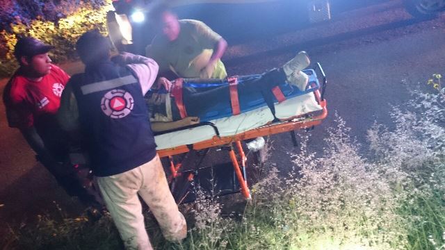 ¡1 muerto y 1 lesionado tras la volcadura de un automóvil en Aguascalientes!