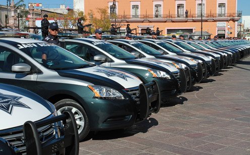 ¡Dejará Alcalde de Aguascalientes corporación policiaca mejor equipada!