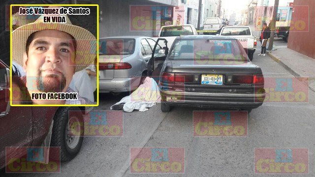 ¡Ex empleado municipal murió arrollado por su auto y prensado contra otro en Encarnación de Díaz!