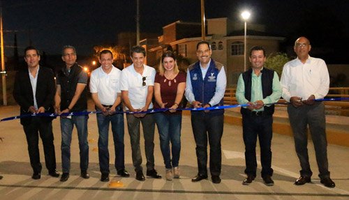 ¡Inauguró el alcalde nueva infraestructura vial al norte de la ciudad de Aguascalientes!
