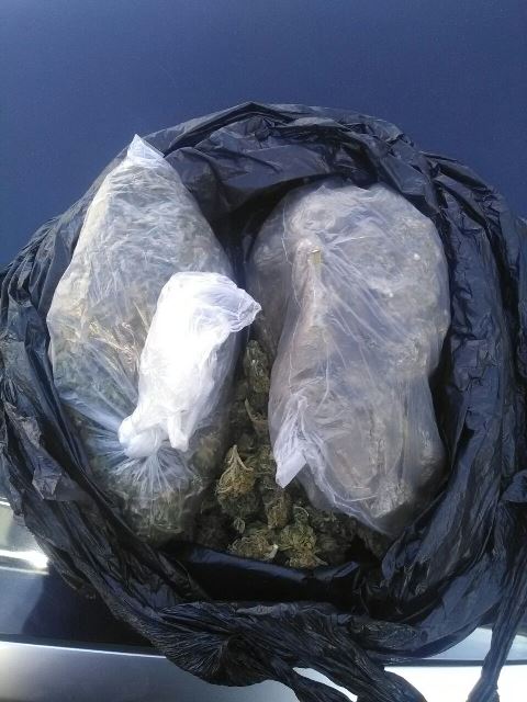 ¡Detuvieron a 2 narcotraficantes con casi un kilo de marihuana en Aguascalientes!