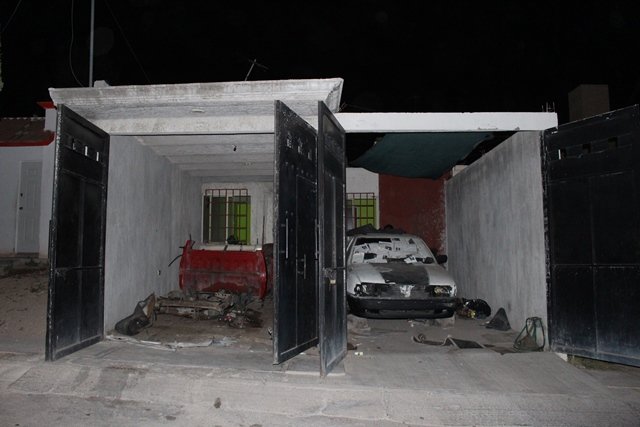 ¡Aseguraron vehículos robados tras cateo domiciliario en Aguascalientes!