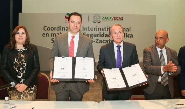 ¡Gobernadores Alejandro Tello y Juan Manuel Carreras acuerdan acciones entre Zacatecas y SLP en materia de seguridad y procuración de justicia!