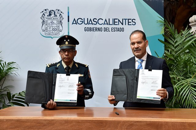 ¡Gobierno del Estado y XIV Zona Militar firman convenio para arranque de canje de armas!