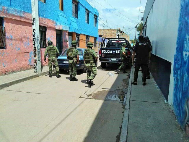 ¡Impresionante operativo policiaco-militar contra “Los Monkikis” en Aguascalientes!