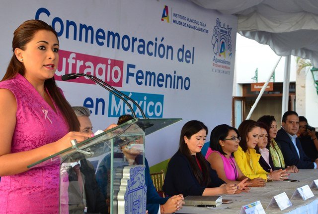 ¡Tere Jiménez refrenda su compromiso con la equidad de género en el aniversario del sufragio femenino en México!