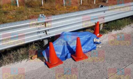 ¡Hallaron a una mujer muerta en la autopista Lagos de Moreno-San Luis Potosí!