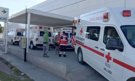 ¡5 lesionados fue el saldo de una volcadura en la carretera Lagos de Moreno-San Luis Potosí!