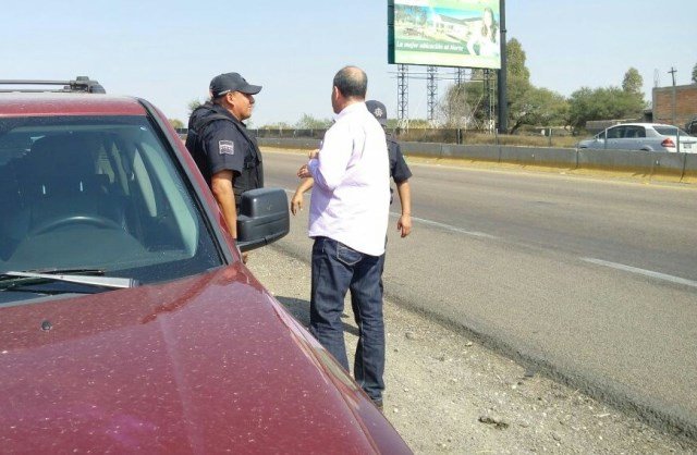 ¡Policías estatales frustraron una extorsión telefónica a unos turistas en Aguascalientes!