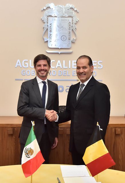 ¡Reconoce embajador de Bélgica a Aguascalientes como un estado seguro y atractivo para la inversión extranjera!