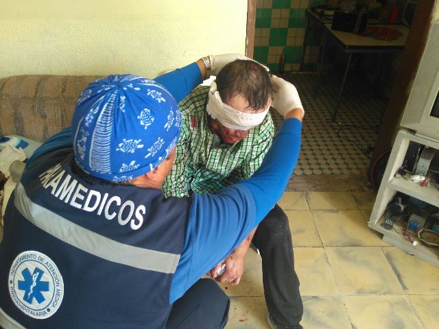¡Policías municipales rescataron a un hombre privado de su libertad y torturado en Aguascalientes!
