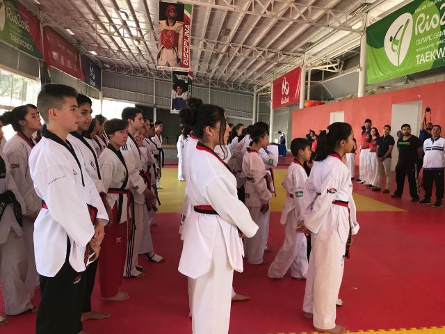 ¡Aguascalientes recibe a selectivo de Taekwondo de Durango para práctica de fogueo!