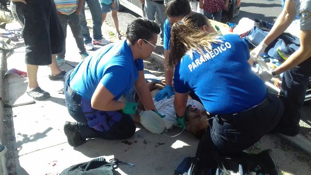 ¡Padre murió y su hijo resultó lesionado tras fuerte accidente en Aguascalientes!