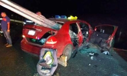 ¡Borracho provocó un accidente en Aguascalientes con saldo de 2 muertos y 4 lesionados!
