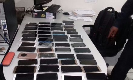 ¡Desmembraron banda de colombianos que robaban celulares en la FNSM en Aguascalientes!