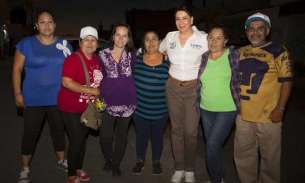 ¡Lorena Martínez va por una 2a Linea Verde y vecinos de Cumbres preocupados por la inseguridad!