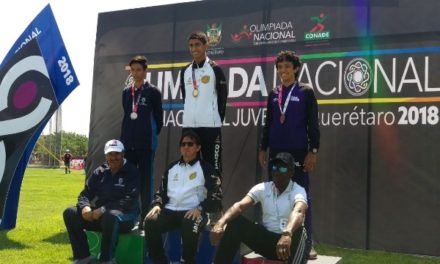 ¡Cae la primera medalla para Aguascalientes dentro de la Olimpiada Nacional 2018!