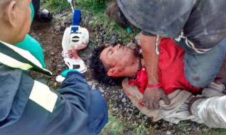 ¡Joven resultó lesionado tras sufrir una caída de un tren en movimiento en Aguascalientes!