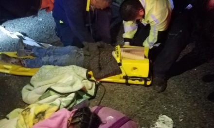 ¡Falla mecánica provocó volcadura de una camioneta en Aguascalientes: 10 zacatecanos lesionados!