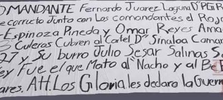 ¡Grupo criminal “Los Gloria” le declara la guerra al Cártel de Sinaloa en Aguascalientes!