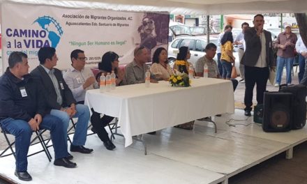 ¡Colaboran Policía Municipal de Aguascalientes y Asociación de Migrantes Organizados!