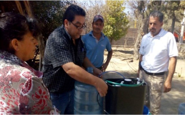 ¡Instalará ISSEA plantas purificadoras de agua en comunidades rurales!