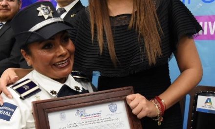 ¡“Tenemos la mejor corporación policiaca del país”: Tere Jiménez!