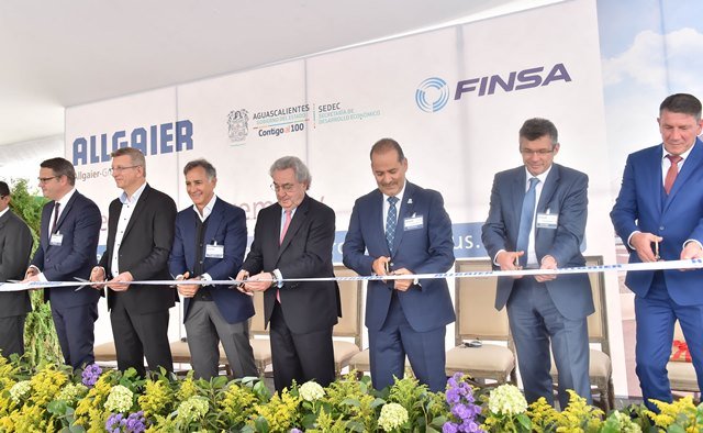¡Inaugura el gobernador nueva empresa alemana en Aguascalientes con inversión de 20.6mdd!