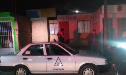 ¡Intentaron ejecutar a balazos a un taxista en Aguascalientes y sólo recibió un rozón!